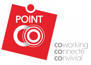 Logo Point Co, espace de coworking et bureaux équipés à louer à Marseille