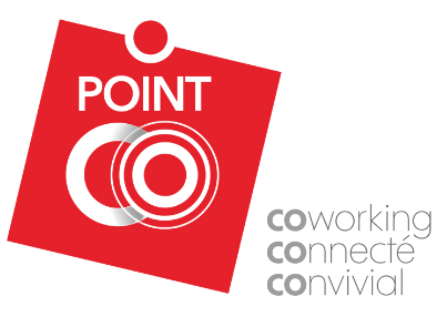 Logo Point Co, espace de coworking et bureaux équipés à louer à Marseille